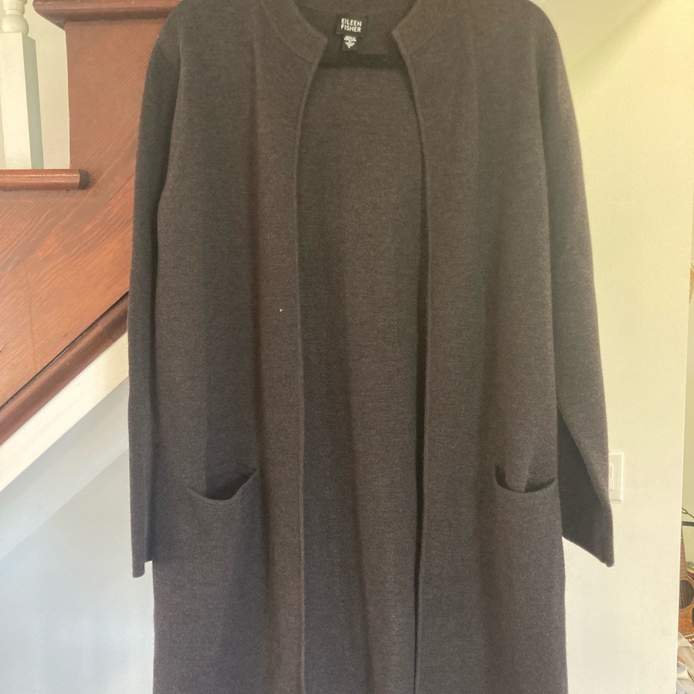 Eileen Fisher Dark Brown Sweater